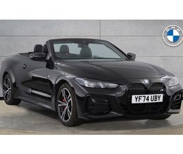 BMW SERIE 4 CABRIOLET M440I XDRIVE BMW 4 SERIES M440I XDRIVE CONVERTIBLE 3.0 2DR