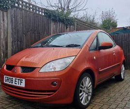 MITSUBISHI COLT CZC MITSUBISHI, COLT, CONVERTIBLE, 2008, MANUAL, 1499 (CC), 2 DOORS