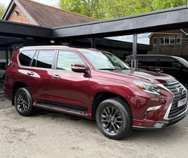 LEFT HAND DRIVE 2022 LEXUS GX460 4.6 LITRE PETROL UK REG AUTO 1650 MILES 1OWNER