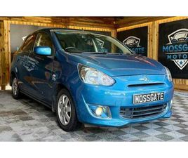MITSUBISHI MIRAGE 2014 MITSUBISHI MIRAGE 1.2 3 CVT EURO 5 (START/STOP) 5DR HATCHBACK PETROL AUTOMATIC