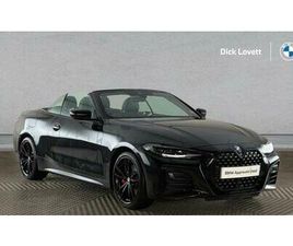 BMW SERIE 4 CABRIOLET M440I XDRIVE BMW 4 SERIES M440I XDRIVE CONVERTIBLE 3.0 2DR