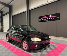 PEUGEOT 106 1.6I 120 CV S16/ GTI + CLIMATISATION + 2 ÈME MAIN + VÉROUILLAGE CENTRALISÉ + VITRES ÉLECTRIQUES + D'ORIGINE