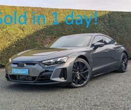 ② AUDI E-TRON GT ! VERKOCHT !CARBID - PANO- GARANTIE TOT 10/27 — AUDI — 2EMEMAIN