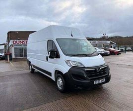 2023 VAUXHALL MOVANO 2.2 TURBO D 140PS H3 VAN DYNAMIC PANEL VAN DIESEL MANUAL