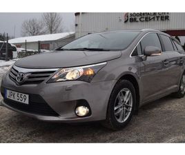 TOYOTA AVENSIS KOMBI 1.8 VALVEMATIC EDITION 50 EURO 5 BACKKAMERA