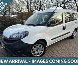 FIAT DOBLO 2018 (68) 1.6 MULTIJET 120 ACTIVE 5DR