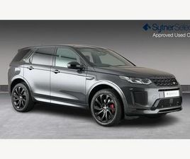 LAND ROVER DISCOVERY SPORT P290 2.0 P290 MHEV BLACK AUTO 4WD EURO 6 (START/STOP) 5DR