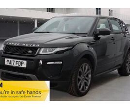 LAND ROVER RANGE ROVER EVOQUE TD4 2017 LAND ROVER RANGE ROVER EVOQUE 2.0TD4 HSE DYNAMIC (START/STOP) HATCHBACK 5D AUTO