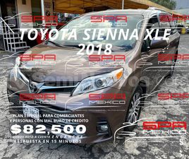 TOYOTA SIENNA 3.5 XLE TELA AT