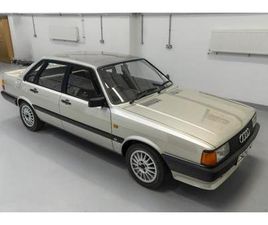 AUDI 80 1986 AUDI 80 SPORT 4DR SALOON PETROL MANUAL