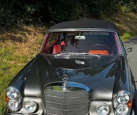 MERCEDES CLASSE S CABRIOLET 220 SE MERCEDES OLDTIMER 220SEB WERKSCABRIOLET