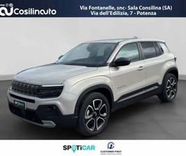 JEEP AVENGER 1.2 TURBO SUMMIT FWD 100CV DEL 2025 USATA A SALA CONSILINA