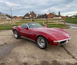 ② CORVETTE CABRIO V8 5,7 / 4 SPEED MANUEEL — OLDTIMERS & ANCÊTRES — 2EMEMAIN