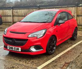 2016 VAUXHALL CORSA 1.6I TURBO VXR EURO 6 3DR HATCHBACK PETROL MANUAL