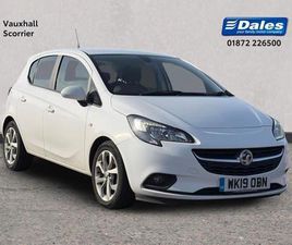 2019 VAUXHALL CORSA CORSA 1.4 [75] ENERGY 5DR [AC] HATCHBACK HATCHBACK PETROL MANUAL