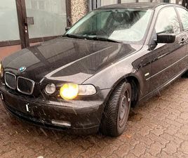 BMW 316TI E46 SCHECKHEFT WENIG KM