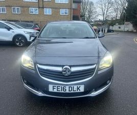 VAUXHALL INSIGNIA VAUXHALL INSIGNIA DESIGN CDTI EFLEX S/S, 2016, ULEZ FREE, 12M MOT, 1 OWNER