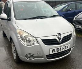 2014 VAUXHALL AGILA 1.2 VVT ECOFLEX S MPV 5DR PETROL MANUAL EURO 5 (94 PS)