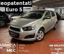 CHEVROLET AVEO CHEVROLET AVEO 1.2 NEOPATENTATI EURO 5