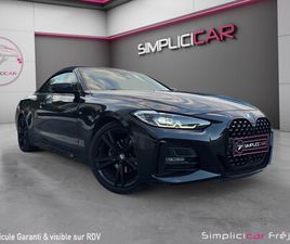 BMW SERIE 4 CABRIOLET G23 420I 184 CH BVA8 M SPORT SUIVI FULL BMW GARANTIE 12 MOIS