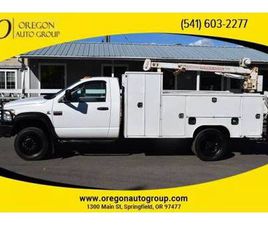 2009 DODGE RAM 5500 MECHANICS SERVICE TRUCK 4X4 6.7L CUMMINS 3.2K CRAN
