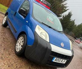 2010 FIAT FIORINO 1.3 16V MULTIJET SX VAN PANEL VAN DIESEL MANUAL