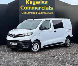 2023 TOYOTA PROACE 2.0D 140 ICON CREW VAN PANEL VAN DIESEL MANUAL