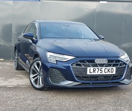 AUDI A3 SPORTBACK 40 TFSI E 40 TFSI E S LINE 5DR S TRONIC