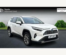 TOYOTA RAV4 EXCEL SUV'S 2.5 VVT-H EXCEL CVT EURO 6 (START/STOP) 5DR