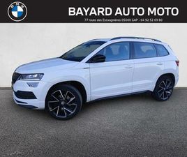 SKODA KAROQ 2.0 TDI 190CH SCR SPORTLINE 4X4 DSG EURO6D-T
