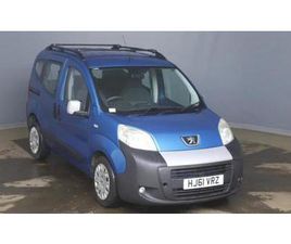2011 PEUGEOT BIPPER TEPEE 1.3 HDI 75 OUTDOOR 5 DOOR MPV DIESEL MANUAL
