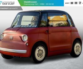 FIAT TOPOLINO - BASE | ROSSO CORALLO | PRIVATE LEASE € 169, -* | ACTIERADIUS 75KM | RIJKLAAR