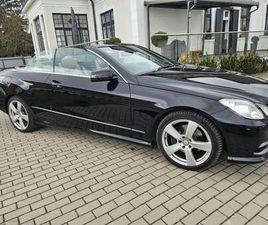 MERCEDES CLASSE E CABRIO E 200 MERCEDES-BENZ E-KLASSE 200 CGI AMG SPORT CABRIO BLUE EFFIENCY UNFALLFREI