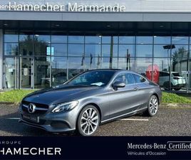 MERCEDES-BENZ CLASSE C COUPÉ 200 184CH SPORTLINE 7G-TRONIC PLUS