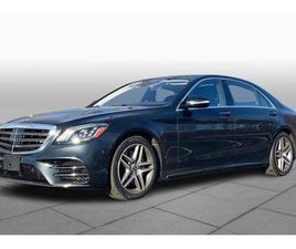 MERCEDES CLASSE S S 560 CERTIFIED 2020 MERCEDES-BENZ S-CLASS S 560 4MATIC