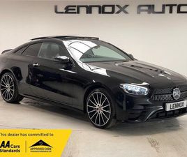 2021 MERCEDES-BENZ E-CLASS 3.0 E450 AMG LINE NIGHT EDITION PREMIUM PLUS (389PS) COUPE 2D 2996CC