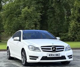 2014 (14) 2.1 C220 CDI AMG SPORT EDITION COUPE 2DR DIESEL GTRONIC+ EURO 5 (START/STOP) (170
