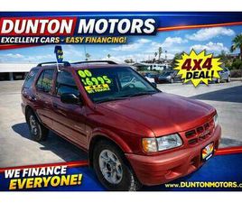 2000 ISUZU RODEO S . 4 WHEEL DRIVE COLD A/C WE FINANCE 3.2 V6