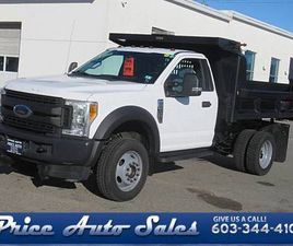 2017 FORD F-450 SUPER DUTY 4X4 2DR REGULAR CAB 145.3 205.3 IN. WB