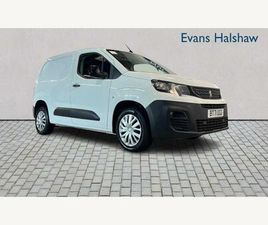 PEUGEOT PARTNER 1.5 BLUEHDI 1000 PROFESSIONAL PREMIUM STANDARD PANEL VAN SWB EURO 6 5DR