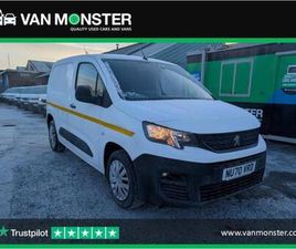 PEUGEOT PARTNER 1.5 BLUEHDI 1000 PROFESSIONAL STANDARD PANEL VAN SWB EURO 6 (START/STOP) 5DR