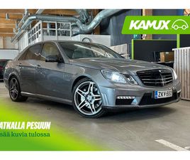 MERCEDES CLASSE E E 63 AMG E 63 AMG SEDAN AUT. PERFORMANCE LUXURY ** KERÄILY YKSILÖ!