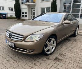 MERCEDES-BENZ CL 500/MB SCHECKHEFT/TOP HISTORY/ALCANTARA
