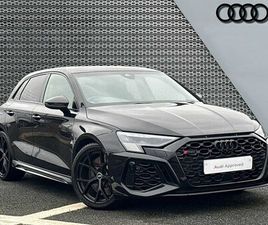 AUDI A3 SPORTBACK RS3 AUDI RS3 SPORTBACK CARBON BLACK TFSI QUATTRO S TRONIC