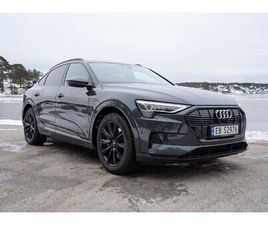 AUDI E-TRON SPORTBACK 55 SPORTBACK ADVANCED SPORT SORT OPTIKK