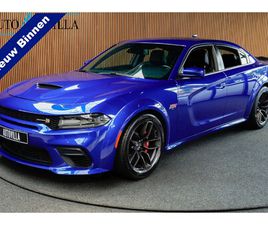DODGE CHARGER SRT 392 6.4L HEMI 485PK AUT. LEER NAVI CAMERA XENON PDC MEMORY SEATS STOELVERWARMING VOOR & ACHTER CLIMATE C. CRUISE C. LM VELGEN