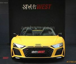 GALERIDEN AUDI R8 5.2 FSI QUATTRO R-TRONIC 2023 MODEL İSTANBUL 7.000 KM SARI - 37861567 | ARABAM.COM