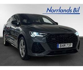 SPORTBACK 40 TDI QUATTRO S TRONIC 200HK/VÄRMARE/SVART O