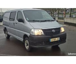 VEND TOYOTA HIACE 2.5L TURBO DIESEL COMBI LONG 106000KMS ANNEE 2012
