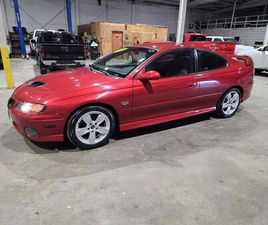 USED 2006 PONTIAC GTO BASE 2DR COUPE